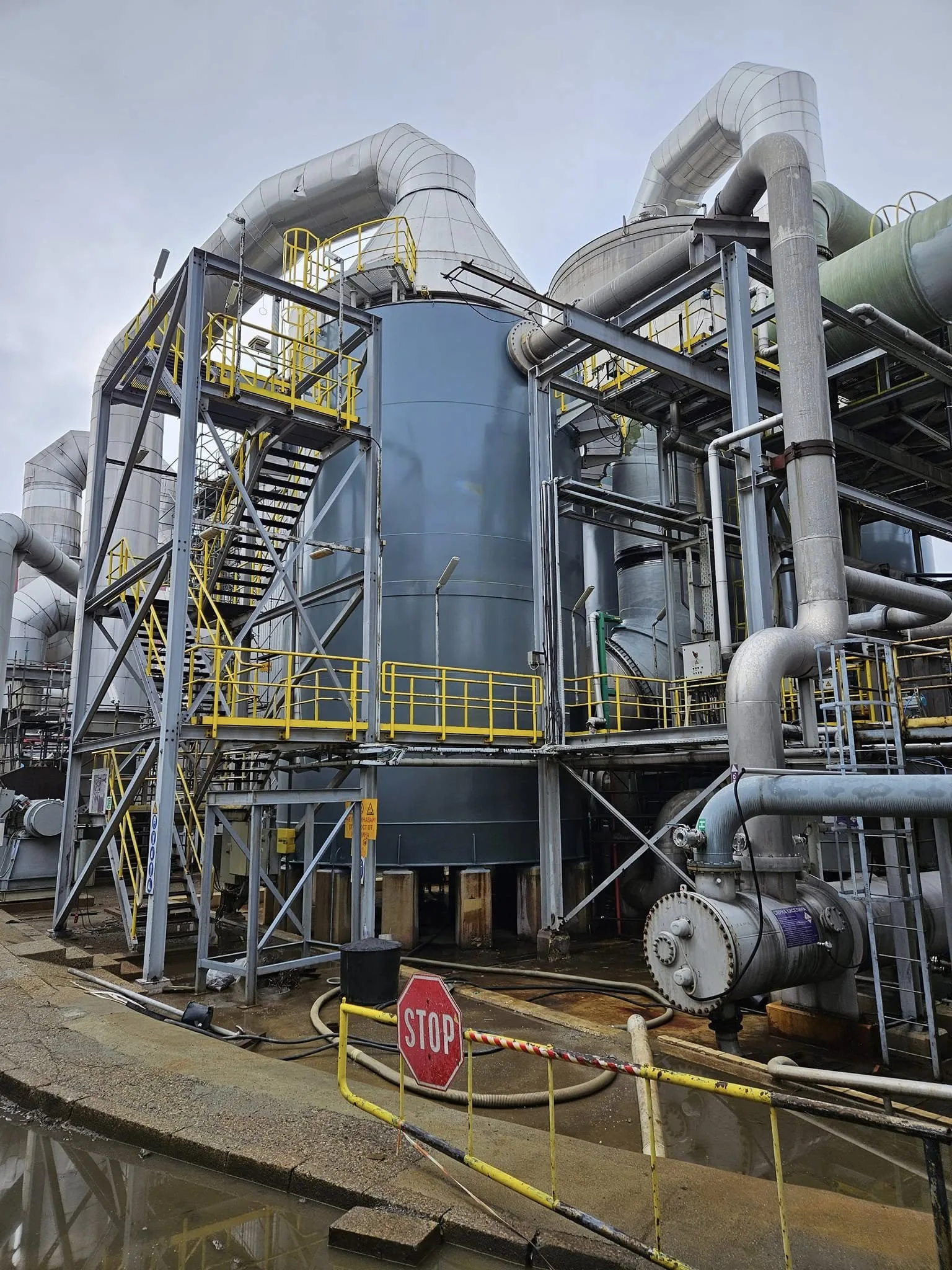 Sandblasting & Anti-Corrosion Protection
